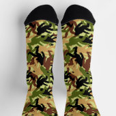 Sasquatch Camouflage Kamperen Sokken (Top)