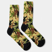 Sasquatch Camouflage Kamperen Sokken (Rechts)