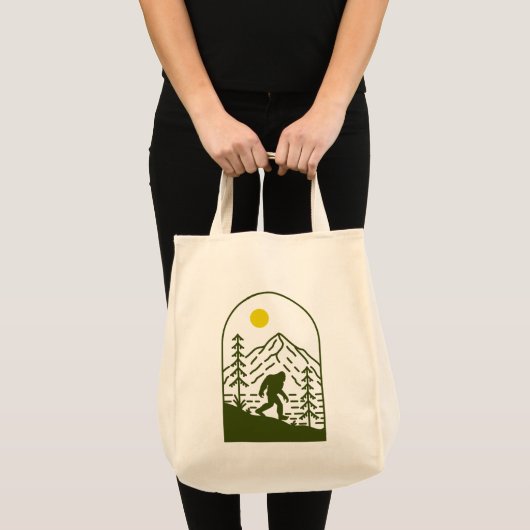 Sasquatch-Canvas tas (Voorkant (product))