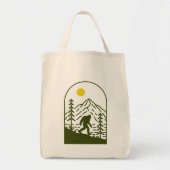 Sasquatch-Canvas tas (Voorkant)
