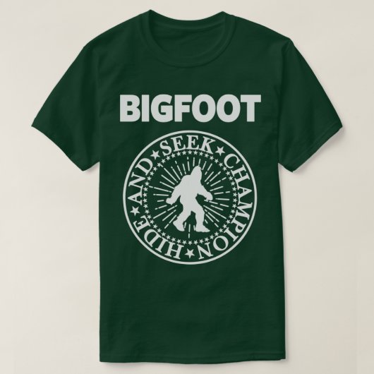 Sasquatch Cryptid Funny Bigfoot 1 T-shirt (Design voorkant)