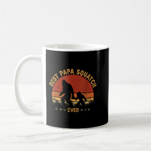 Sasquatch Dad Best Papa Squatch Ever Bigfoot Dad F Koffiemok