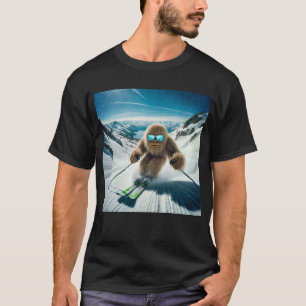 Sasquatch de Skiër T-shirt