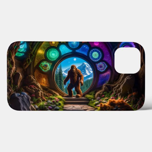 Sasquatch Dimensional Portal Case-Mate iPhone Case (Achterkant (horizontaal))