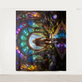 Sasquatch Dimensional Portal Wandkleed (Voorkant)