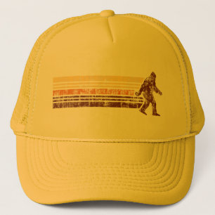 Sasquatch Distress  Retro Trucker Hat Trucker Pet