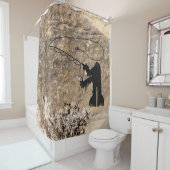 Sasquatch Douchegordijn (In situ)