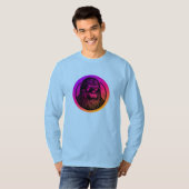 Sasquatch draagt een zonnebril t-shirt (Voorkant volledig)