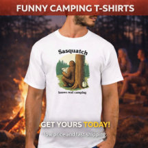 Sasquatch echte kamperen