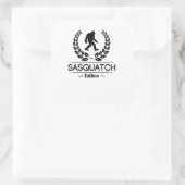 Sasquatch Edition Vierkante Sticker (Tas)