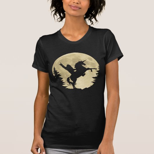 Sasquatch eenhoorn t-shirt (Voorkant)