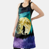 Sasquatch en Beer op de berg Schort (Insitu)