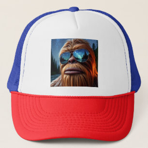 Sasquatch en sterren trucker pet