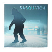 Sasquatch Encounter Tile Tegeltje (Voorkant)