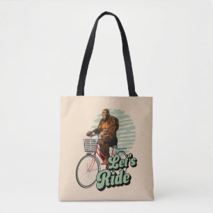 Sasquatch Fietstocht Bos Avontuur Tote Bag