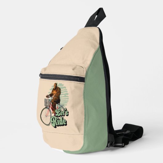 Sasquatch Fietstocht Bosavontuur Sling Bag (Rechterhoek)