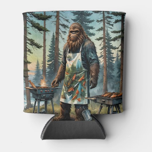 Sasquatch Fish Grillmaster Pap Blikjeskoeler (Voorkant)