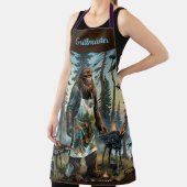 Sasquatch Fish Grillmaster Pap Schort (Insitu)