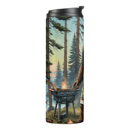 Sasquatch Fish Grillmaster Pap Thermosbeker (Gedraaid links)