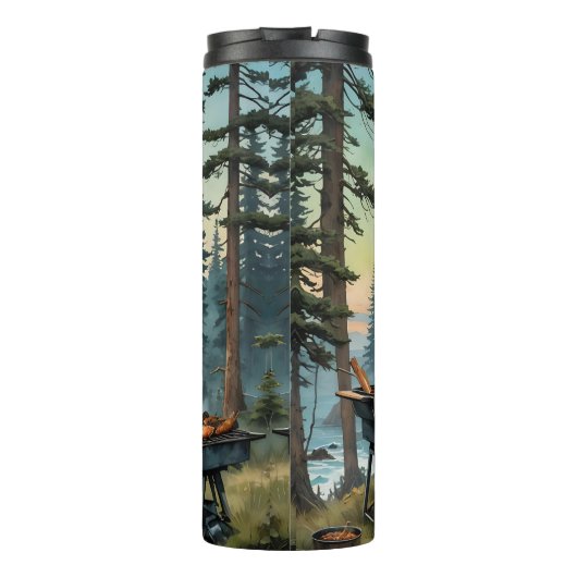 Sasquatch Fish Grillmaster Pap Thermosbeker (Achterkant)