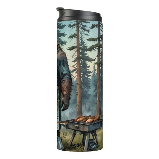 Sasquatch Fish Grillmaster Pap Thermosbeker (Geroteerd rechts)