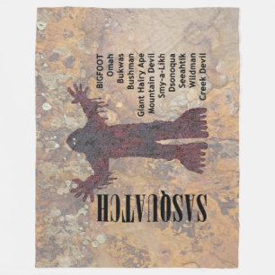 Sasquatch Fleece Deken