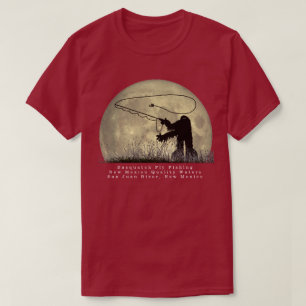 Sasquatch Fly Fishing New Mexico T-Shirt