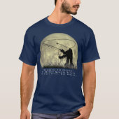 Sasquatch Fly Fishing New Mexico T-Shirt (Voorkant)