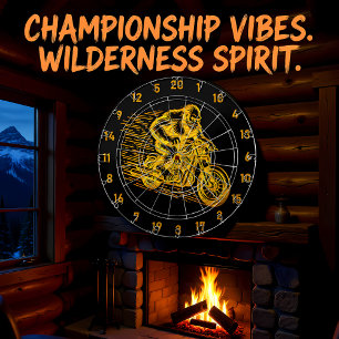 Sasquatch goedgekeurd: doel voor de mythe dartbord