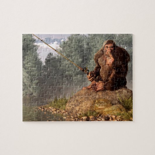 Sasquatch Goes Vist Legpuzzel (Horizontaal)