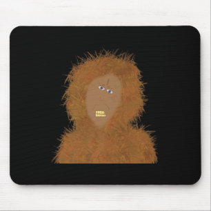 Sasquatch grappige jongen maakte kunst Bigfoot con Muismat