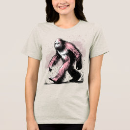 Sasquatch Grotevoet  Tri-Blend Shirt