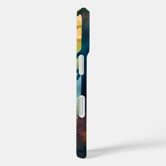 Sasquatch herfstlandschap zonsondergang Case-Mate iPhone case (Achterkant / Rechts)