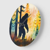 Sasquatch herfstlandschap zonsondergang grote klok (Hoek)