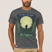 Sasquatch "Het Man De Mengste Het Legende Shirt" T-shirt (Voorkant)