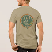 Sasquatch Hiking Club Tri-Blend Shirt (Achterkant)