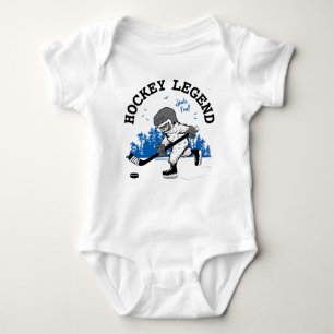 Sasquatch Hockey Legend Bigfoot Romper