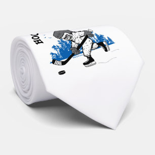 Sasquatch Hockey Legend Bigfoot Stropdas