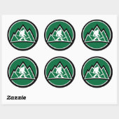 Sasquatch Hockey Sticker - Away (Vel)