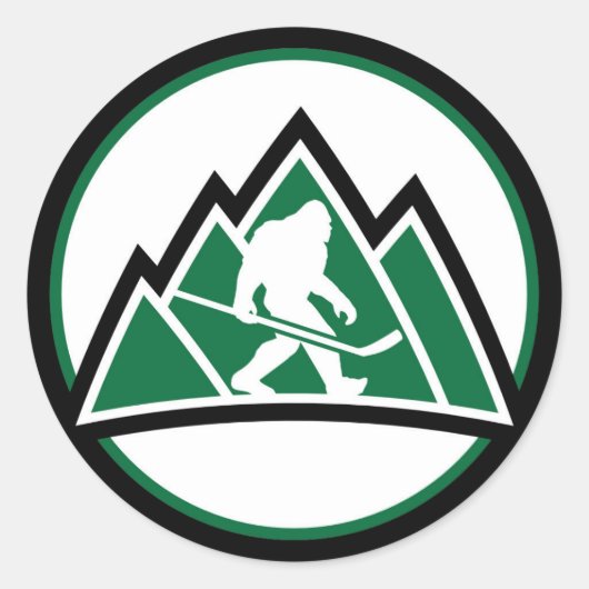 Sasquatch Hockey Sticker - Home (Voorkant)