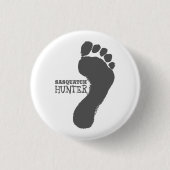 Sasquatch Hunter - Bigfoot Ronde Button 3,2 Cm (Voorkant)