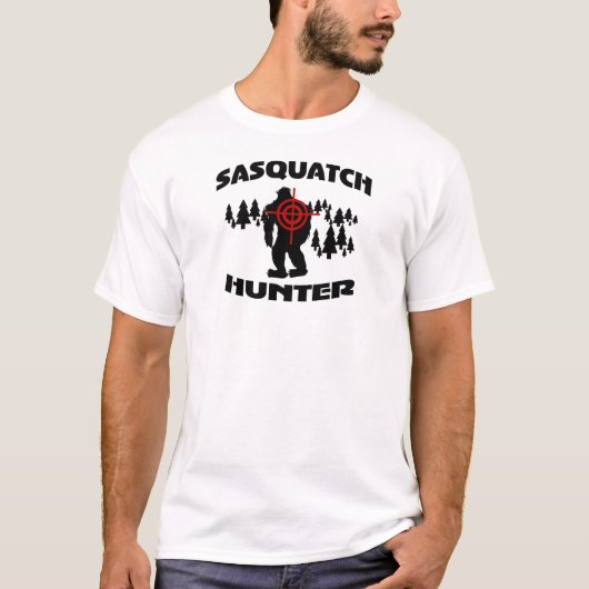 Sasquatch Hunter T-shirt (Voorkant)