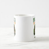 Sasquatch I Leave Footprints Funny Cryptid Humor Koffiemok (Center)