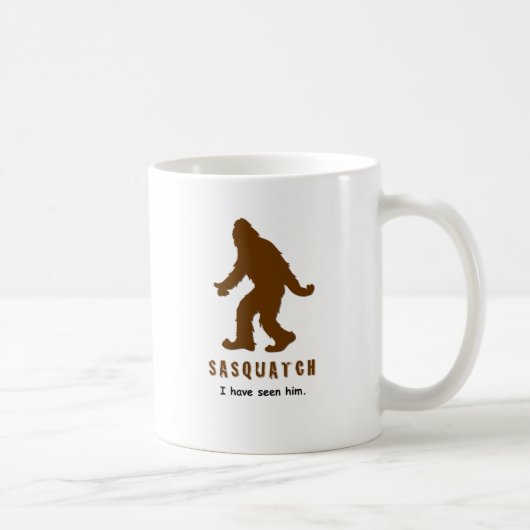 Sasquatch - Ik heb hem gezien Koffiemok (Rechts)