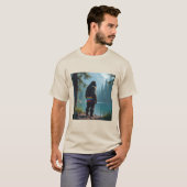 Sasquatch in bloei t-shirt (Voorkant volledig)
