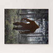 SASQUATCH IN BOSSEN LEGPUZZEL (Horizontaal)