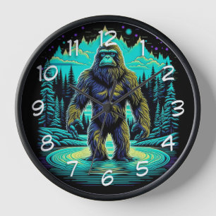 Sasquatch in de Bossen Ai Art