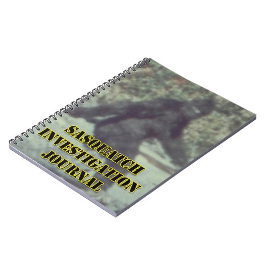 Sasquatch Investigation Journal - Bigfoot notebook Notitieboek (Linkerzijde)