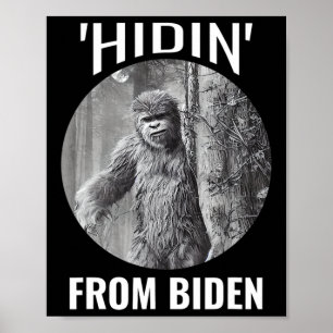 Sasquatch is een conservatieve Republikein die zic Poster