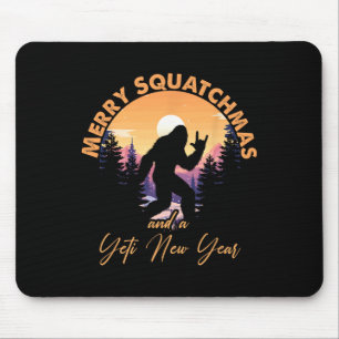 Sasquatch Kerstman Yeti Prettig Squatchmas Bigfoot Muismat